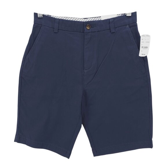 NWT BROOKS BROTHERS Boy's Chino Shorts Navy Blue Size 16 - Picture 1 of 6